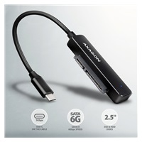AXAGON ADSA-FP2C USB-C 5Gbps - SATA 6G, 2.5" SSD/HDD SLIM adapter
