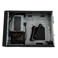 CRONO skříň MT-ITX3 Midi Tower, bez zdroje, černá
