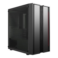 CRONO skříň PCC-200-1 Midi Tower, bez zdroje, černá