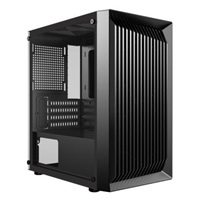 CRONO skříň PCC-200-2 Midi Tower, bez zdroje, černá