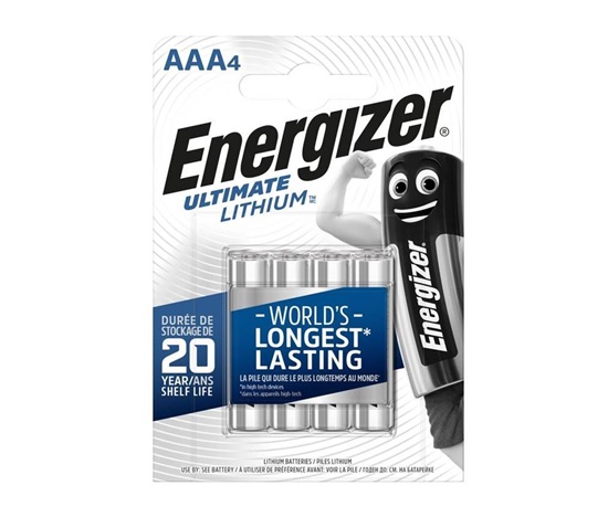 Energizer FR03/4BP Ultimate Lithium AAA