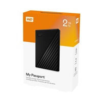 BAZAR VADNÉ - WD My Passport portable 2TB Ext. 2.5" USB3.0 Black