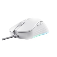 TRUST herní myš GXT 924W YBAR+ Gaming Mouse, optická, USB, bílá