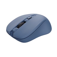 TRUST myš Mydo tichá bezdrátová myš, optická, USB, modrá
