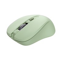 TRUST myš Mydo tichá bezdrátová myš, optická, USB, zelená