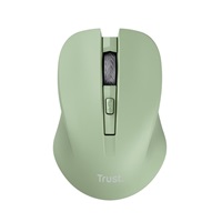 TRUST myš Mydo tichá bezdrátová myš, optická, USB, zelená