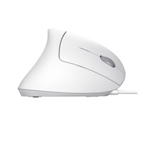 TRUST vertikální myš Verto ergonomická myš, USB, bílá