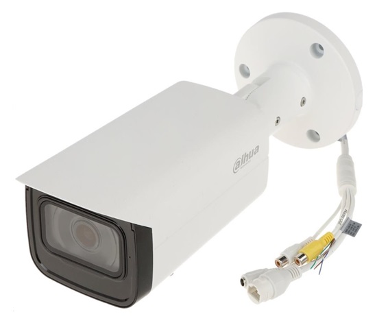 Dahua IPC-HFW5541T-ASE-0280B-S3, 5Mpx, 25/30fps, H.265+, f=2,8mm (111°), WDR, IR80m, IP67, IK10, audio+alarm porty, mik.