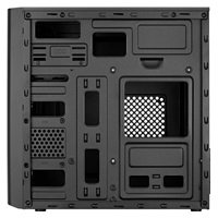 EUROCASE skříň MC X103 black, micro tower, 1x USB 3.0, 2x USB 2.0, 2x audio, bez zdroje
