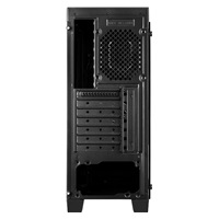 AEROCOOL skříň AeroEngine RGB, Mid tower, 1x USB 3.0, 2x USB 2.0, 2x audio, bez zdroje