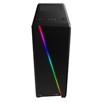 AEROCOOL skříň Cylon, Mid tower, 1x USB 3.0, 2x USB 2.0, 2x audio, bez zdroje
