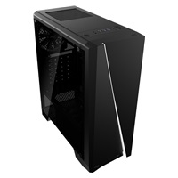 AEROCOOL skříň Cylon, Mid tower, 1x USB 3.0, 2x USB 2.0, 2x audio, bez zdroje