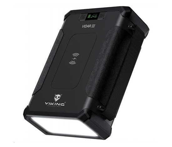 Viking outdoorová powerbanka VIDAR III, 96000 mAh, bezdrátové nabíjení