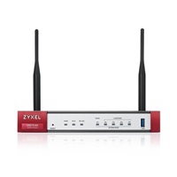 Zyxel USG FLEX 50 Series, 10/100/1000, 1*WAN, 4*LAN/DMZ ports, WiFi 6 AX1800, 1*USB (device only)