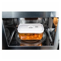 ZWILLING vakuové nádoby, velikosti S, M, L, sklo, bílé, 3 kusy - Fresh & Save