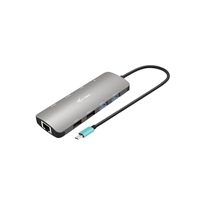 i-tec USB-C Metal Nano 2x HDMI Docking Station, PD 100W