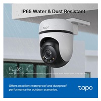 TP-Link Tapo C510W venkovní-outdoor kamera, (3MP, PTZ, 2K 1296p, WiFi, IR 30m, micro SD card)