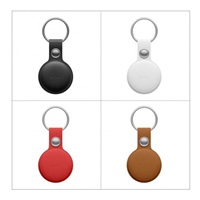 MiLi MiTag  – smart lokátor s koženou klíčenkou, bílá