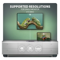 AXAGON HMC-6GM2, USB 10Gbps hub, USB-A, USB-C, HDMI, M.2 slot, SD/MicroSD, PD 100W, kabel USB-C 20cm