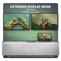 AXAGON HMC-12GM2, USB 10Gbps hub, 3x USB-A, USB-C, HDMI, DP, RJ-45 GLAN, M.2, SD/mSD, audio, PD 100W, kabel USB-C 50cm