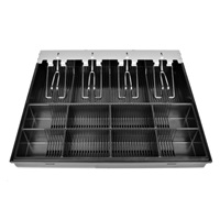 Virtuos pořadač na peníze pro pokladní zásuvky C420D/C430D, kovové držáky