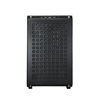 Cooler Master case Qube 500 Flatpack, E-ATX, Průhledná bočnice, 1x 120mm Fan, Černá