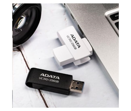 ADATA Flash Disk 64GB UC310, USB 3.2 , černá