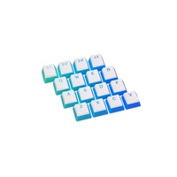 ENDORFY Klávesy PBT Pudding Onyx White Double shot, bílá