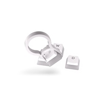 ENDORFY Klávesy PBT Pudding Onyx White Double shot, bílá