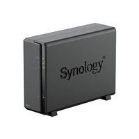 Synology DS124 DiskStation (4C/RealtekRTD1619B/1,7GHz/1GBRAM/1xSATA/2xUSB3.2/1xGbE)