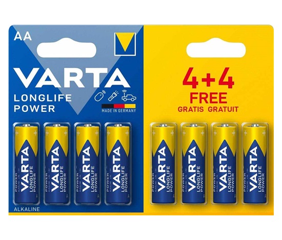 Varta LR6/4+4 Longlife POWER 4906