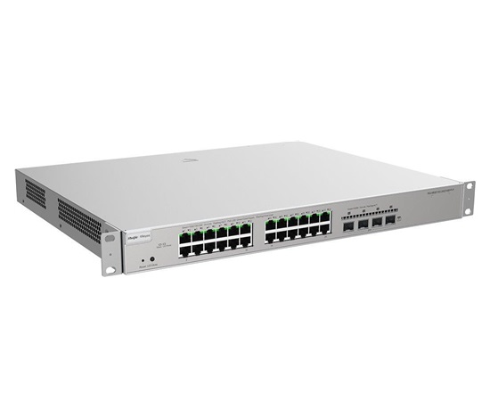 Reyee RG-NBS5200-24GT4XS-P Managed L3 PoE Switch, 24x PoE