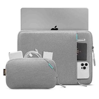 tomtoc Sleeve Kit - 14" MacBook Pro, šedá