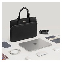 tomtoc Shoulder Bag - 14" a 13" MacBook Pro / Air, černá