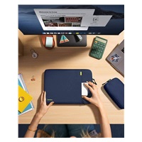 tomtoc Sleeve Kit - 14" MacBook Pro / Air, námořní modrá