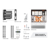 Vogel‘s TVM 5445 TV rameno 3 klouby M bílé