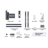Vogel‘s TVM 3443 TV rameno 3 klouby M