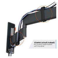 Vogel‘s TVM 3463 OLED TV rameno 3 klouby M