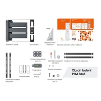 Vogel‘s TVM 3843 TV rameno 3 klouby XL