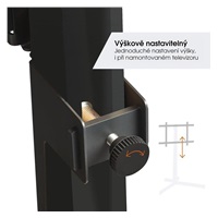 Vogel‘s TVS 3690 TV stojan kov