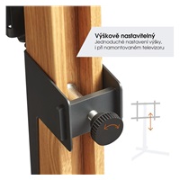 Vogel‘s TVS 3695W TV stojan dub