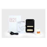 Niimbot Tiskárna štítků B21S Smart, černá + role štítků 210ks