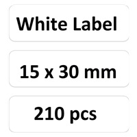 Niimbot štítky RP 15x30mm 210ks White pro D11 a D110