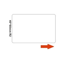 Niimbot štítky R 40x60mm 125ks White pro B21, B21S, B3S, B1