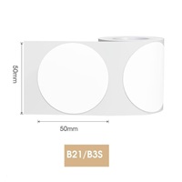 Niimbot štítky R 50x50mm 150ks Round pro B21, B21S, B3S, B1