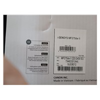BAZAR - Canon i-SENSYS MF275dw - černobílá, MF (tisk, kopírka, sken, fax), USB,  A4 29 str./min - Poškozený obal (Komple