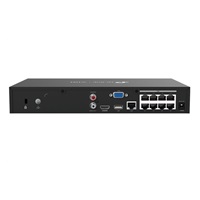 TP-Link VIGI NVR1008H-8P, videorekordér, 8 channels, 8xPoE, 1x100Mb/s LAN, 1xVGA,1xHDMI,2xUSB2.0