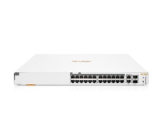 Aruba Instant On 1960 24G PoE (20pClass4 + 4pClass6) 2XGT 2SFP+ 370W Switch RENEW JL807A