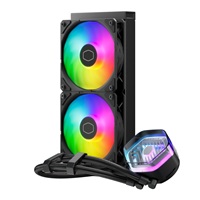 Cooler Master vodní chladič MasterLiquid 240 Atmos ARGB, 2x120mm, LGA1851, AM5, černá