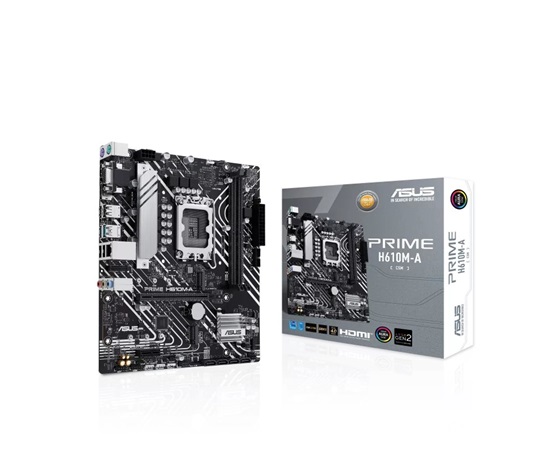 ASUS MB Sc LGA1700 PRIME H610M-A-CSM, Intel H610, 2xDDR5, 1xDP, 1xHDMI, 1xVGA, mATX